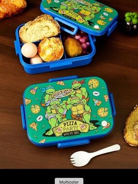 Nickelodeon Multicolor Teenage Mutant Ninja Turtles Lunch Box